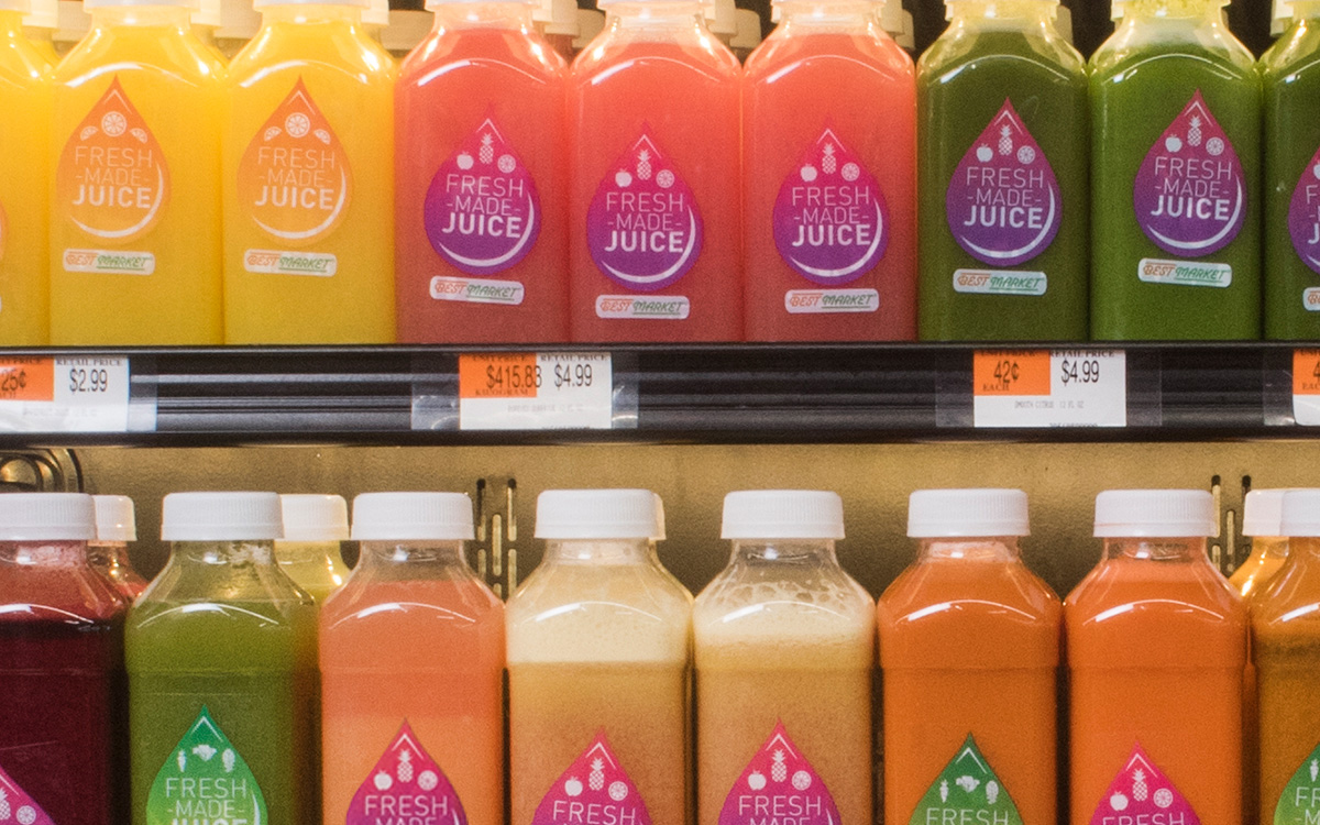 Best Market Fresh Made Juice Stickers by Katie Calleo / Flanagan